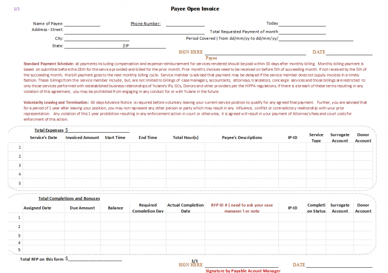 RFP Template